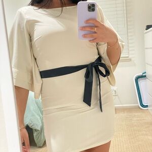 White old money dress